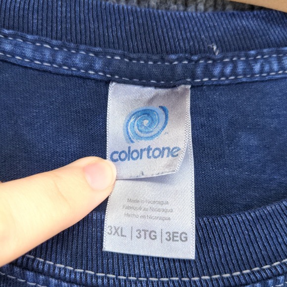 FedEx Racing Men's Pullover Long Sleeve Shirt Blue Size 3XL Graphic Logo - Picture 10 of 14